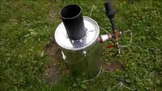 PART 1 - extreme simple DriZzleR mini gasifier - build it