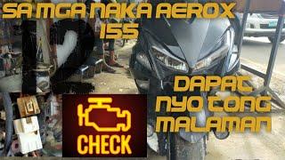 Check engine problem Aerox 155