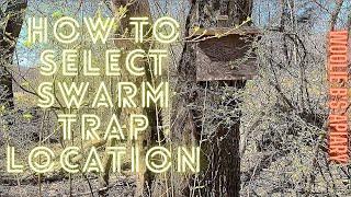 How to select a swarm trap location March 2021