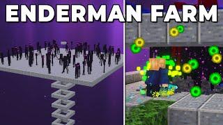 EASY Enderman XP Farm in Minecraft 1.21 [Tutorial]