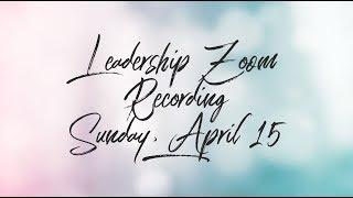 It Works Top Leadership Zoom w/ Pam Sowder + Kaye Dixon