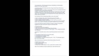 NYC Taxi and Limousine Commission TLC Sample Test questions and answers 2023 with complete solution;