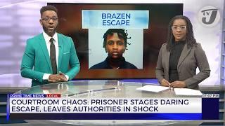 Courtroom Chaos: Prisoner Stages Daring Escape, Leaves Authorities in Shock | TVJ News