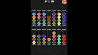 Ball sort Puzzle level 275