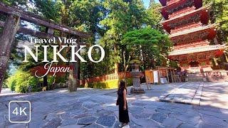 4K | A Day in Nikko, the Perfect Getaway from Tokyo, Beautiful Shrines, Temples, Nature, Travel Vlog