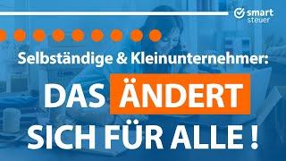 Achtung: DAS müssen ALLE Selbständigen, Firmen & Kleinunternehmer ab November beachten!