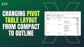 Change Pivot Table Layout From Compact Form to Outline Form - Shiva Charan