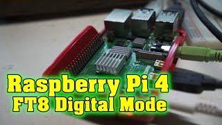 Ham Radio Raspberry Pi 4 Linux | FT8 Digital Icom 7300