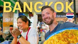 LOCAL STREET FOOD HEAVEN AT MY FAVOURITE BANGKOK NIGHT MARKET  Talat Phlu