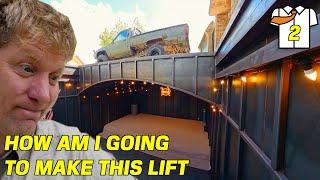 Secret Garage Update #16 LET'S TALK CAR LIFT!!