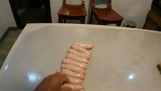 Making Pork Sausages from scratch for Breakfast on he Aussie Farm in the Philippines