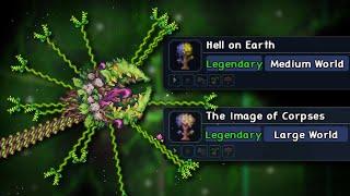 Why do Plantera's tentacles vibrate like THAT in Terraria For the Worthy?