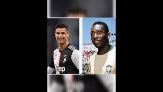 ronaldo vs pele comaparition ||watch till end||#trending #viral #shorts#popular