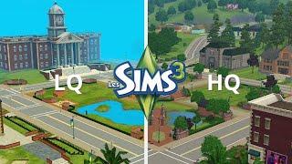 Graphics Comparison: Worst & Best graphics in The Sims 3