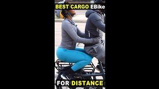 BEST CARGO E- BIKE for DISTANCE - KBO RANGER - 65+ Miles Per Charge -  Electric Bike For Passengers