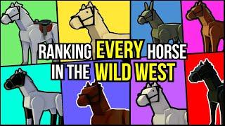 Reviewing EVERY Horse In The WILD WEST