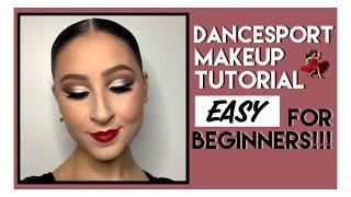 EASY Dancesport Makeup for BEGINNERS! ~Drugstore Edition~
