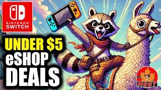 BEST Under $5 Nintendo Switch eSHOP SALES This Week | Best CHEAP Switch eSHOP Games 2024