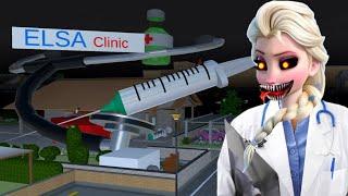 Doctor ELSA Zombie Haunted Clinic  | SAKURA School Simulator Horror Drama 