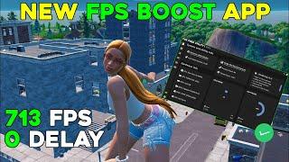 New FPS Boost App  (Boost Fps, Lower Input-Delay & Ping)