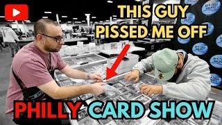 RE-PACKERS BUYING UP THE GOOD STUFF !PHILLY CARD SHOW DAY 1 VLOG