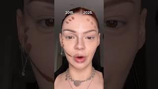 2015. Vs 2025. Makeup