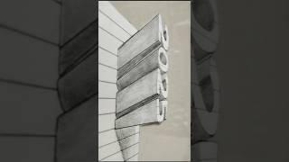 2025 3D drawing |Satisfying art|#3d #3dart #shorts#2025#happynewyear#trending