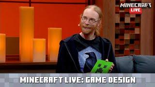 Minecraft Live: Game Design with Jeb