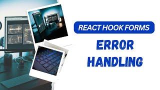 React Hook Form Error Handle Next JS 13