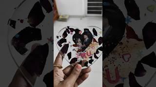 Our first resin art #love #resin #art #artwork #couplegoals #couple #handmade #try #trending #short