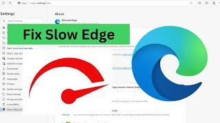 Fix Microsoft Edge Lag | Fast Loading Solution for Windows 10/11 (2024)