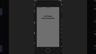 UIGestureRecognizer iOS12 SWIFT4.Gesture and Tap recogniser.