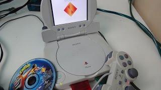 PSone slim with lcd review + how to use the lcd with other systems -TECH