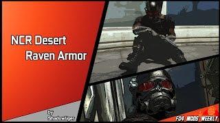 FALLOUT 4 ARMATURE - ARMORS MOD: NCR Desert Raven Armor