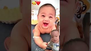 crying when see baby laugh