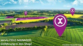 xarvio FIELD MANAGER Einführung: Shop