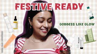 Get Ready for Festive Season|| Goddess like GLOW, Butter like body, Smooth hair #nonsponsered