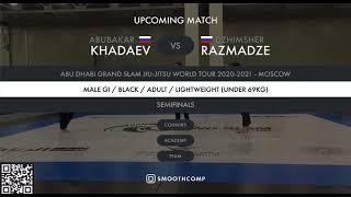 Grand Slam 2020 - 2021 ABUBAKAR KHADAEV -  DZHIMSHER RAZMADZE (Semifinal 69KG)