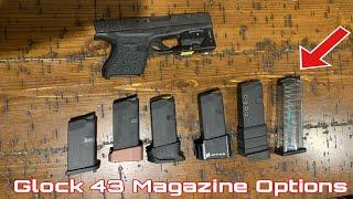 Glock 43 Magazine Options| ProMag, Taran Tactical, and more!