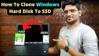 How To Clone Windows 10 To SSD In Hindi | Macrium Reflect | How To Clone Hard Drive To SSD