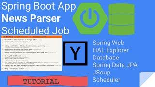 Создаем ПАРСЕР НОВОСТЕЙ используя Spring Boot, Scheduler, JSoup. Live Coding