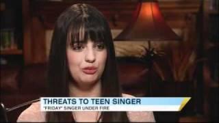 Rebecca Black Receives Death Threats