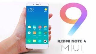 MIUI 9 for Redmi Note 4 : How to Install & First Look