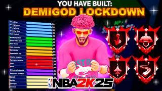 THE #1 LOCKDOWN BUILD IN NBA 2K25 IS CAUSING PG'S TO UNINSTALL....BEST LOCK BUILD NBA 2K25