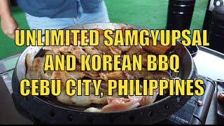 Unlimited Samgyupsal And Korean BBQ Cebu City, Philippines.