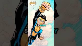 How STRONG is invincible son marky?? #invincible #omniman #viltrumites #shorts #comics #reaction