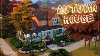 Осенний дом I Строительство I Autumn House I SpeedBuild I No CC [The Sims 4]