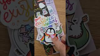 Pride month sticker orders are rolling in!  ️‍ #pridemonth #pride #stickers