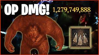 Best S5 Druid Build - Landslide Stormslide Combo Bear! [Diablo 4 Character Guide]