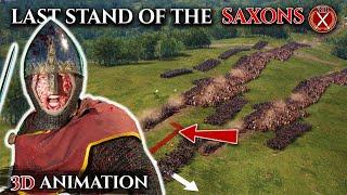 MASSIVE Animated Battle of Hastings 1066 AD (BOTH PARTS) - The Fall of Saxon England...